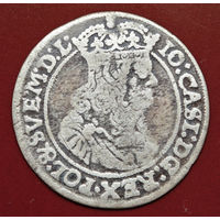 Шестак1 1667, Краков, "переходный" тип, редкий