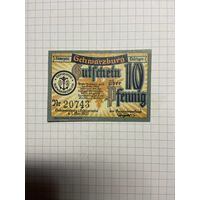 Нотгельд 10 пфеннигов 1921 год. -2712