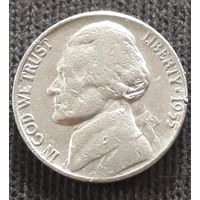 5 центов 1955 D США