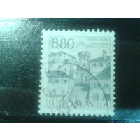 Югославия, 1982. Стандарт. Архитектура. 8,80 Din. К-13 1/4:12 1/2