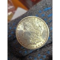Доллар Морган 1891 США