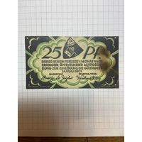 25 пфеннигов (нотгельды) г. Германия Вандсбек-1201