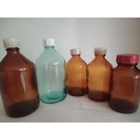 5 шт Бутылочки 0,5 л и 0,25л  СССР