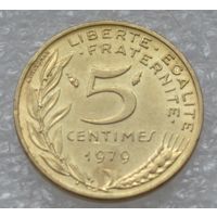 Франция, 5 сантимов 1979 г.