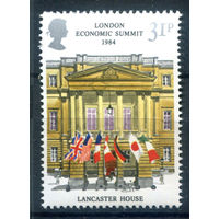 Великобритания - 1984г. - всемирный экономический саммит, архитектура - 1 марка - полная серия, MNH [Mi 992]. #3-GB-Z-1-16