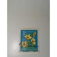 Новая Зеландия 1960 г.Гибискус тройчатый