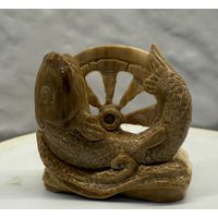 Фигурка из БИВНЯ МАМОНТА. 1  Распродажа коллекции!!!
