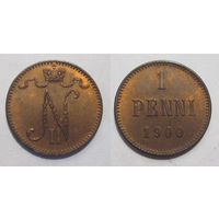 1 пенни 1900 aUNC
