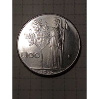 100 лир Италия 1979 год.