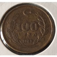 Турция. 100 лир 1989 года. (*).
