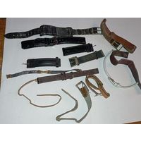 Кожаные ремешки для часов . С рубля