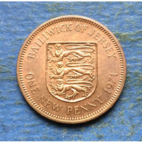 Джерси 1 пенни 1971