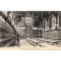 Открытка Англия Лондон библиотека