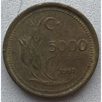 Турция 5000 лир 1997 г.