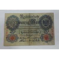 20 марок 1910 г. Германия