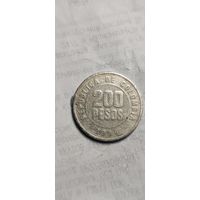 Колумбия 200 песос 1996
