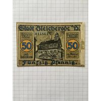 50 пфенигов (нотгельды) г. Германия.-2912