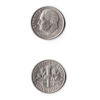 США 10 центов 2001 (P)  года