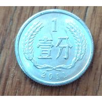 Китай, 1 фэнь 2011
