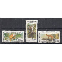 Фауна. Мадагаскар. 1979. 3 марки. Michel N 846-848 (14,8 е)