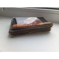 Открытки Актеры цветные 99 штук