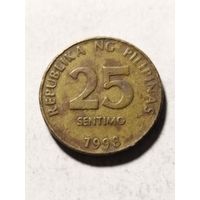 Филиппины 25 сентим 1998
