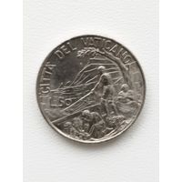 Ватикан 50 лир 1999 год