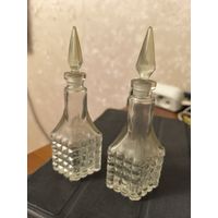 Две бутылочки для специи, уксуса СССР 50-60 годы