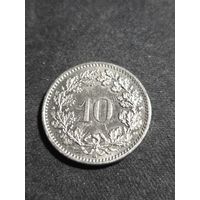 Швейцария 10 раппенов 2016