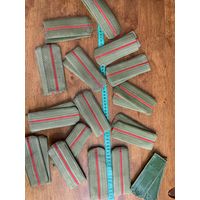 16 пар новых рубашечных погон советских младших офицеров. Цена за 1 пару. Для студий, театров ,ансамблей и т.д. с творческим уклоном военной направленности.