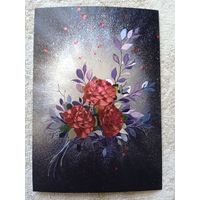 Метал. напыление. Цветы