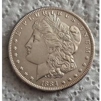 США 1 доллар 1884