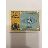 Нотгельд 25 пфеннигов 1921 год. Буфнех. Веймарская республика - 2201