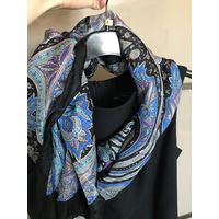 Шарф-палантин 100% натуральный шелк (Индия)