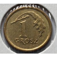Польша. 1 грош 2016 года. (*)