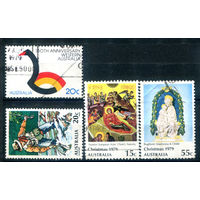 Австралия - 1979г. - марки года - 4 марки - гашёные. #3-WB-89-A-2