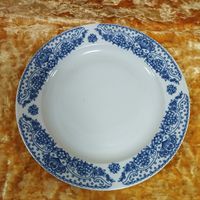 Блюдо (тарелка диаметр 30 см) Незабудки, ФФЗ Минск