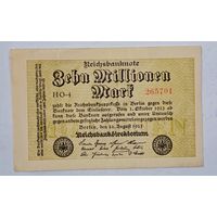 1923 год Германия 10 000 000 марок