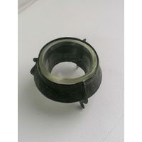 Солонка мельхиор стекло