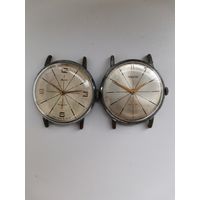 Часы СССР старые ПОБЕДА ЗИМ 2 штуки с 1 рубля