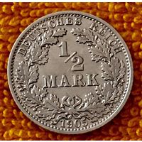 1/2 марки 1905 года.