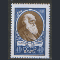 Заг. 2189. 1959. Естествоиспытатель Ч.Р. Дарвин. ЧиСт.