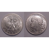 2 злотых (2 zlote) 1933 UNC