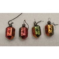 Игрушка елочная Фонарик 4 штук