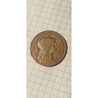 Франция 10 сантимов 1911 год