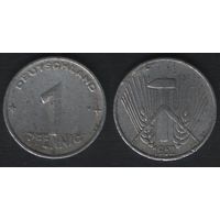 Германия ГДР _km5 1 пфенниг 1952 год (A) (nf02