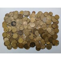 Монета 3 копейки дореформенные. Одним лотом 630 гр. С рубля