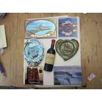 Лот магнитов/6 с рубля!