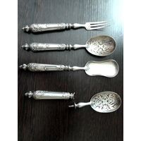 Столовые приборы серебро 950 проба