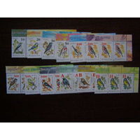 Стандарт Девятый стандартный выпуск фауна "Птицы сада" Беларусь 2006 год (648-659) серия из 12 марок ** бум мел